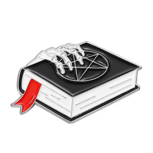 Book Of Shadows Enamel Pin Badge