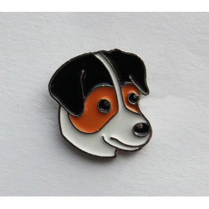 Jack Russell Dog Enamel Pin Badge