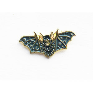Astral Bat Enamel Pin Badge