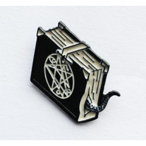 Spell Book Enamel Pin Badge