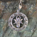 Sterling Silver Moon Phases Goddess Necklace