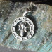 Sterling Silver Moon Phases Goddess Necklace