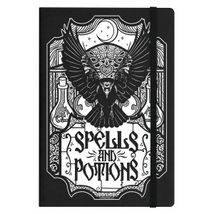 Spells And Potions A5 Hard Cover Notebook