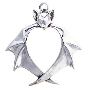 Anne Stokes Veritas Bat Necklace