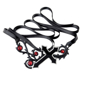 The Murnan Cross of Sorrow Choker From Alchemy Gothic