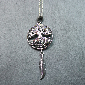 Lisa Parker Sterling Silver Tree Of Life Necklace
