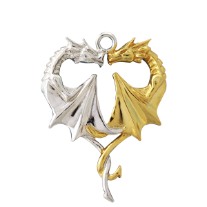 Dragon Heart Necklace By Anne Stokes