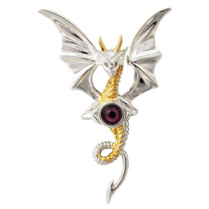 Celestial Dragon Necklace By Anne Stokes