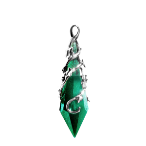 Hedera Helix Crystal Necklace By Anne Stokes