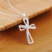 Crystal Cross Necklace