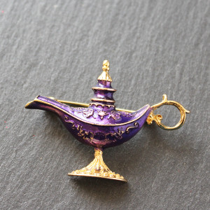 Aladdins Lamp Brooch