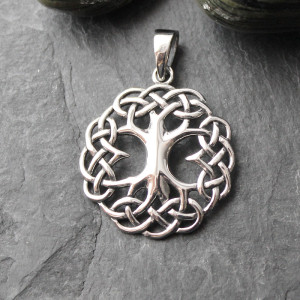 Sterling Silver Tree Of Life Pendant