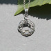 Sterling Silver Small Claddagh Necklace
