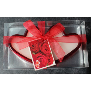 Heart Shaped Candles In Holders