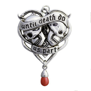Anne Stokes Spondeo Till Death Do Us Part Necklace