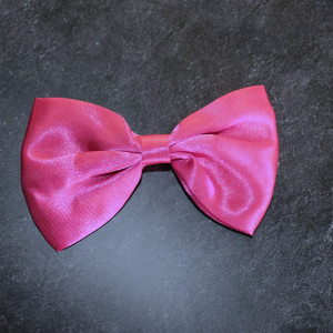 Girls Pink Bow Beak Style Hair Clip