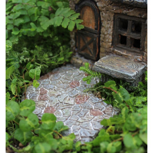 Curved Path for a Fairy Garden