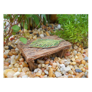 Leaf Table for a Fairy Garden