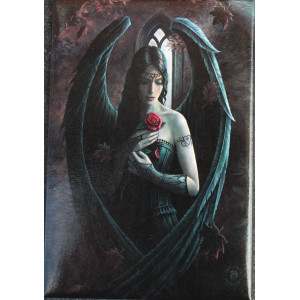 Angel Rose Gothic Fridge Magnet by Anne Stokes