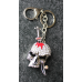 Crystal Skull And Dagger Keyring