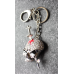Crystal Skull And Dagger Keyring