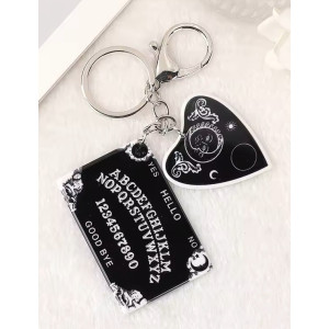 Spirit Board and Planchette Keyring