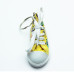 Canvas Trainer Keyring In Yellow
