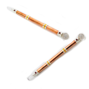 Copper And Crystal Wand