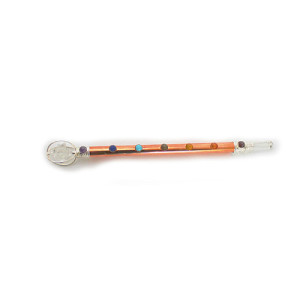 Chakra Copper Wand With Merkaba
