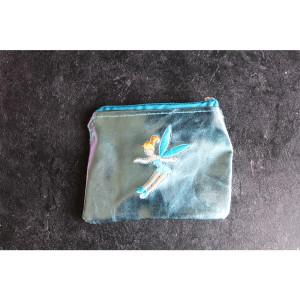 Girls Fairy Coin Purse In Blue