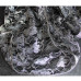 Soft Lace Stole In Silver Grey