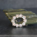 Swarovski Crystal Flower Ring Hair Clip Swarovski Crystal Flower Ring Hair Clip