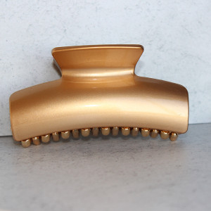 Matt Shine Hair Clamp In Gold