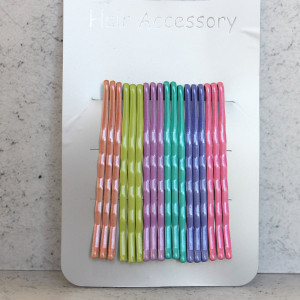 Coloured Hair Grips