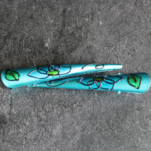Two Small Size Blue Beak Clips