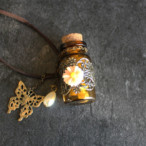 Message in a Bottle Necklace