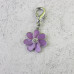 Flower Charm For Dogs Collar in Purple