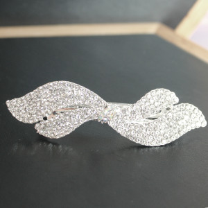 Crystal Bow Hair Clip