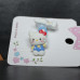 Hello Kitty Childrens Hair Elastics In Blue Costume