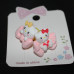 Hello Kitty Style Childrens Hair Elastics