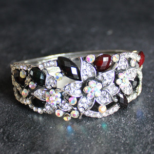 Crystal Flower Bracelet